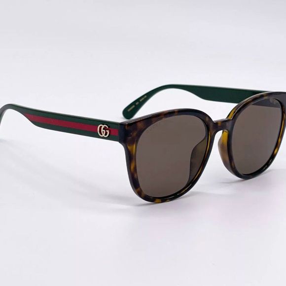 Sale! New Gucci Unisex 56mm Havana Brown Sunglasses! main image 6